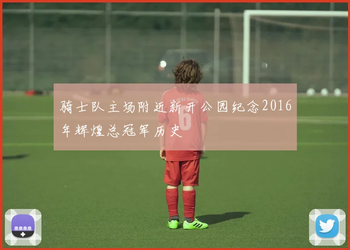 骑士队主场附近新开公园纪念2016年辉煌总冠军历史